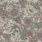 Gentle Flowers by Quilt Gate Made in Japan GF5160 - 11A Dusky Plum.