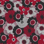 Red Floral Collage Red Alert BQ1283 088 Red