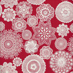 Red Hot From Riley Blake Designs Pattern C11673 Color Red.