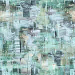 Ripples Wide Back 108" De Gillett Cox Digital Cotton Print 2307 Color D Neutral.
