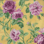 Rosette Japanese Cotton RST-MAIN FLORAL Colour A Yellow.