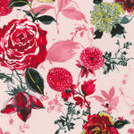 Rosette Studio RK From Robert Kaufman 21281-106 Blossom/Gold Metallic.