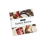 Saddle Ranch by MODA Fabrics Charm Precut 5" Squares x 42 33790PP.