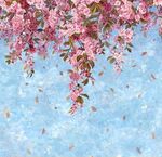 Sakura Blooms by Hoffman Spectrum Panel 26 x 42 SW5368 448 Blossom