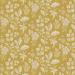 Sanderson Woodland Blooms By Free Spirit PWSA036 Saffron. Patt. Warwick.