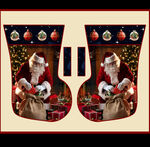 Santa In Oz for KK Fabrics 36" Stocking Panel 41074E.
