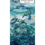 Sea Breeze by Deborah Edwards for Northcott Panel 24" x 42" Turtle DP27095.