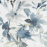 Sea Sisters by Shell Rummel For Free Spirit PWSR075 Coastal Wildflowers. Blue.