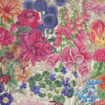 Seeds To Sew by Anne Searle For Robert Kaufman AIGD-22184-238 Garden.