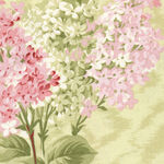 Sensibility Fabric By Maywood Studio 2273 9630 Col G Pink/Green Lilac.