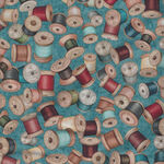 Sew Lovely by Dan Morris for QT Fabrics 1649-28378-B Cotton Reels.