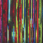 Sew Stripey by De Gillett Cox for KK Fabrics 4001FF Multi Bright.
