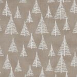 Silent Christmas By Stof Fabrics 4496 302 Taupe.