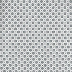 Simplicity by Palette Pleasure Fabrics Tiles Circle Color Grey.