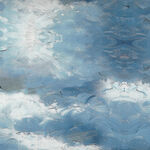 Southern Voyage by Milvale Design for KK Fabrics 4080 Col.I Waves Blue.