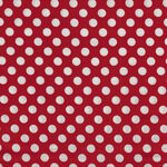 Spot On By Robert Kaufman EZC-12872-3- RED/WHITE.