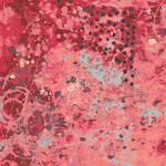Spotted Graffiti By Marcia Derse For Windham Fabric 52814D-13 Coral Garden.