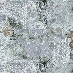 Spotted Graffiti By Marcia Derse For Windham Fabric 52814D- 6 Snowball.