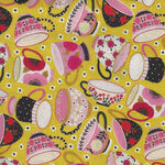 Springtime Tea For P&B Textiles STEA #05238 Color Yellow.