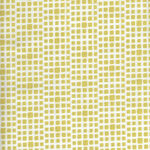 Squared Elements For Art Gallery Fabrics SE-603 Chartruese/White Squares.