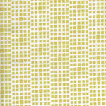 Squared Elements For Art Gallery Fabrics SE-603 Chartruese/White Squares.