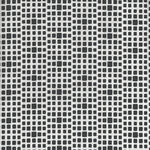 Squared Elements For Art Gallery Fabrics SE-607 Black/White Squares.