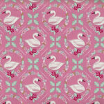 Swan Serenade by Melanie Collette for Riley Blake SC13261 Color Peony.