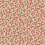 TILDA Merry Little Christmas by Tone Finnanger 100623 Mistletoe Red.