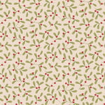 TILDA Merry Little Christmas by Tone Finnanger 100639 Mistletoe Cream.