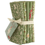TILDA Merry Little Christmas by Tone Finnanger 300244 FQ Bundle 5 Green .