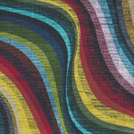 Terrain Wave By Whistler Studios For Windham Fabrics Patt.52494D-1 Universe.