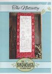 The Birdhouse Preprinted Christmas Stitchery The Nativity 10" x 22".