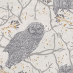 Through The Woods By Sweetfire Road For Moda M43110-11 Ivory Woodland Owls .
