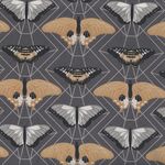 Through The Woods By Sweetfire Road For Moda M43114-12 Flint Grey Butterfly Pris