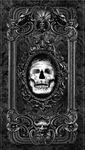 Timeless Treasures Halloween Digital Panel 24" x 42" C8645 Black.