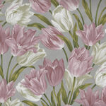 Totally Tulips by Jackie Robinson for Benartex 6731 Grey.