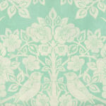 True Kisses Aflutter by Heather Bailey For FIGO Fabrics 90362 Col 60 Pale Turquo