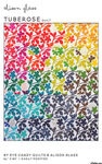 Tuberose Applique Quilt Pattern by Eye Candy Quilts &  Alison Glass.