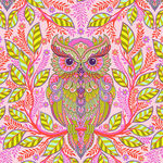 Tula Pink Full Moon Forest 2 for Free Spirit PWTP244. Honey Hootie Patootie.
