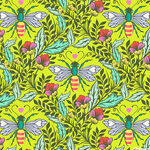 Tula Pink Full Moon Forest 2 for Free Spirit PWTP248. Enchanted Shake Your Honey