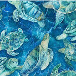Turtle Bay by Deborah Edwards & Melanie Samra For Northcott DP24717 Color 48.