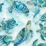 Turtle Bay by Deborah Edwards & Melanie Samra For Northcott DP24717 Color 64.