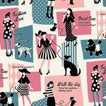 UN/NO Girl Talk Japanese 100% Cotton NN2313-11A Natural.