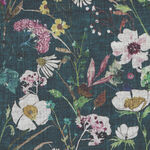 Verdure by Esther Fallon Lau for Clothworks Y3485 Colour 105 Teal.