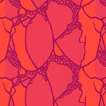 Wild Abandon By Heather Bailey for FIGO Fabrics 90895 Color 26 Pink.