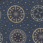 Wildflowers After Rain Blue by Letisha Doolan for M&S Textiles WFARBL