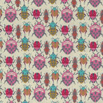 Windham Fabric Presents Eden by Sally Kelly 52806 Color 1 Beetles.