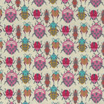Windham Fabric Presents Eden by Sally Kelly 52806 Color 1 Beetles.