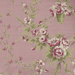 Yuwa Kono Sanae Fabric Japanese Design KS829627 Colour C Pink.