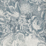 Yuwa Live Collection Made in Japan Cotton Design 819589 Colour 9 Toile Blue 